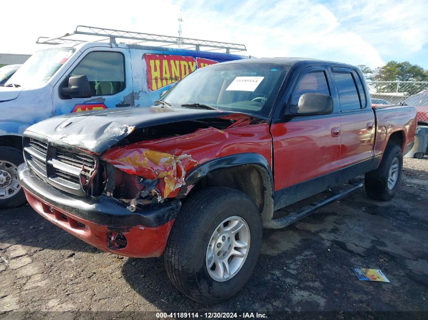 2001 Dodge Dakota Slt/Sport VIN: 1B7GG2AN01S111606 Lot: 41189114