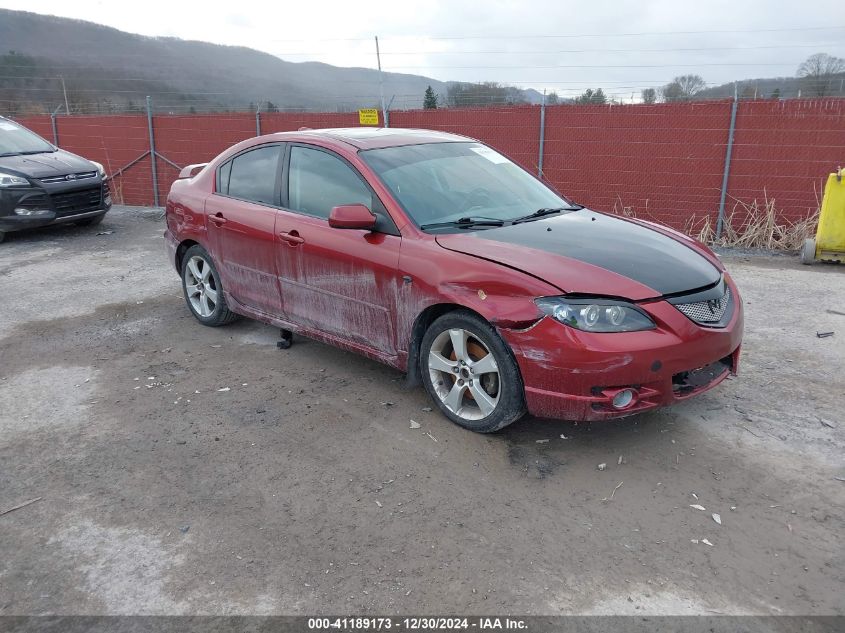 2006 Mazda 3 S VIN: JM1BK323661531041 Lot: 41189173