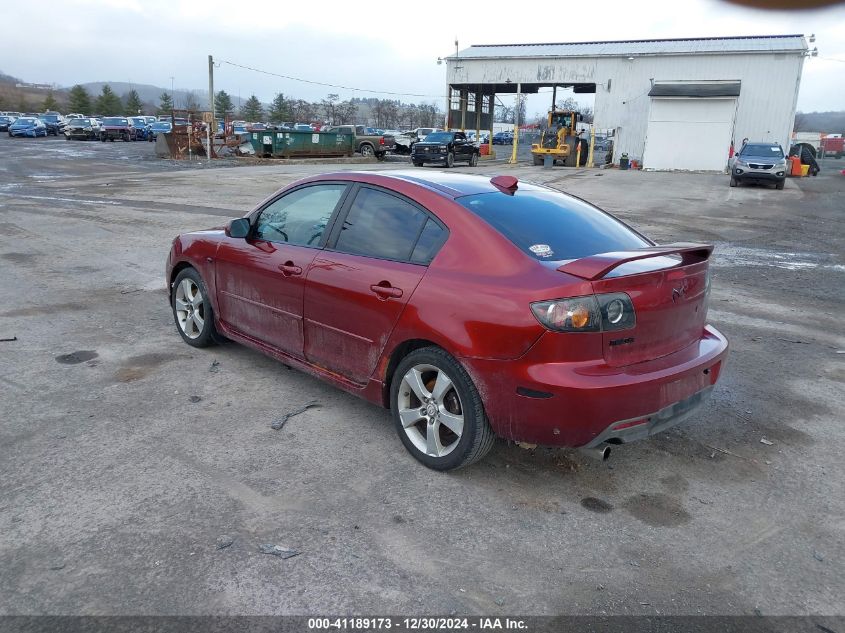 2006 Mazda 3 S VIN: JM1BK323661531041 Lot: 41189173