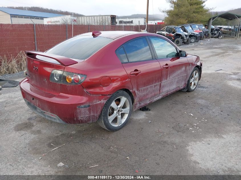 2006 Mazda 3 S VIN: JM1BK323661531041 Lot: 41189173