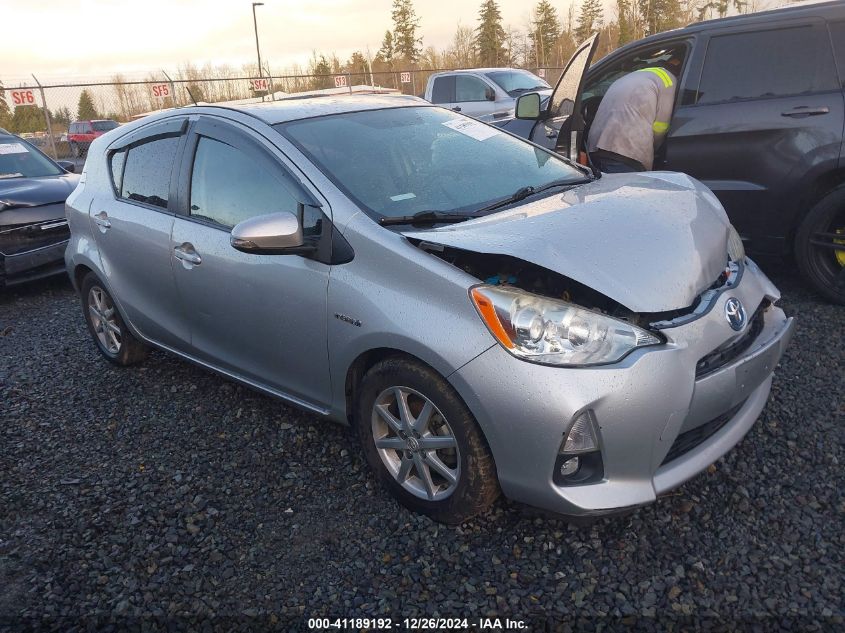 2012 Toyota Prius C Four VIN: JTDKDTB37C1514061 Lot: 41189192