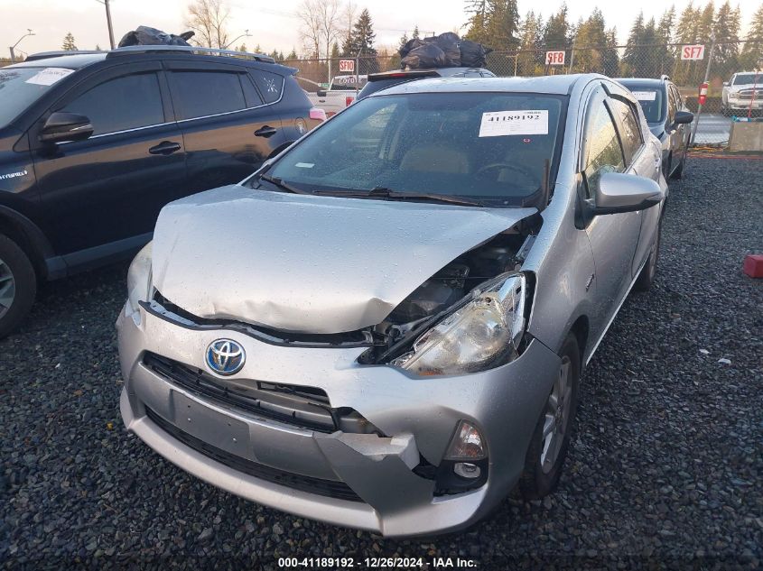 2012 Toyota Prius C Four VIN: JTDKDTB37C1514061 Lot: 41189192