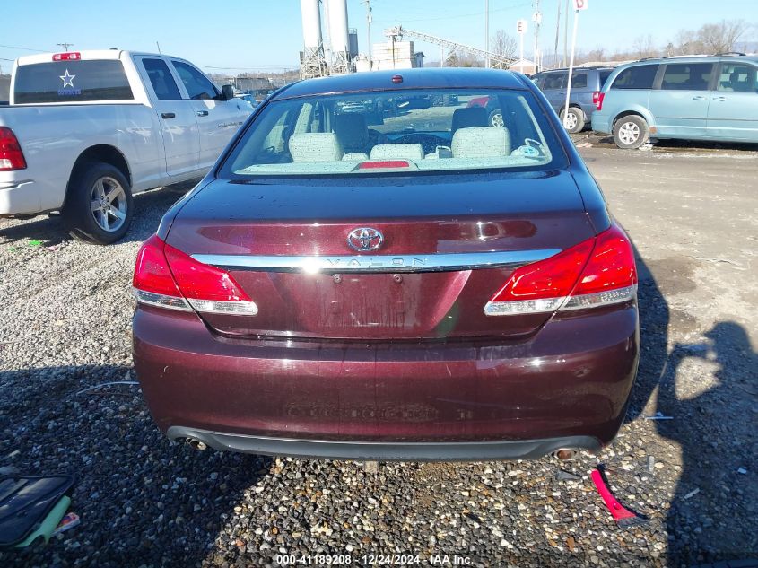 2011 Toyota Avalon Limited VIN: 4T1BK3DBXBU373182 Lot: 41189208