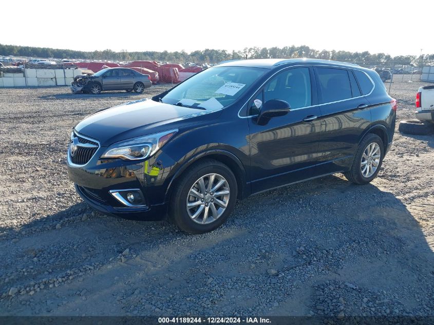 2020 Buick Envision Fwd Essence VIN: LRBFXCSA7LD016737 Lot: 41189244