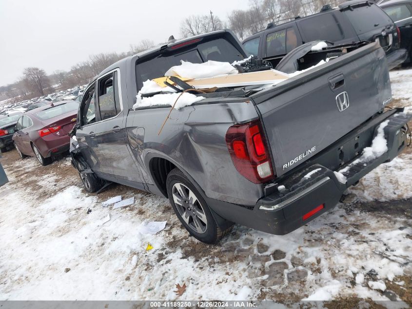 2019 Honda Ridgeline Rtl VIN: 5FPYK3F57KB021943 Lot: 41189250