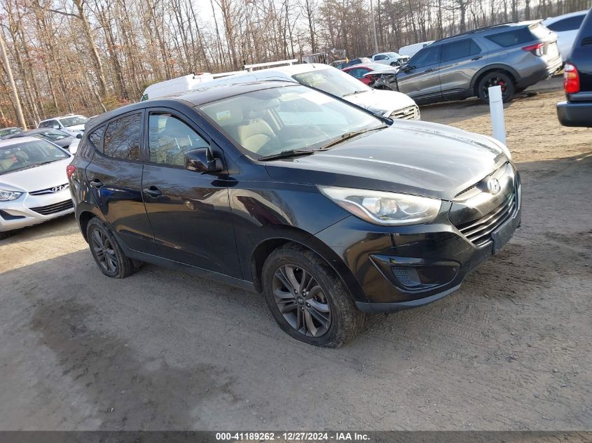 2014 Hyundai Tucson Gls VIN: KM8JTCAF4EU819573 Lot: 41189262