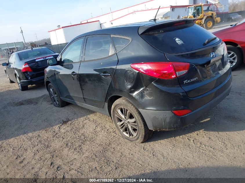 2014 Hyundai Tucson Gls VIN: KM8JTCAF4EU819573 Lot: 41189262