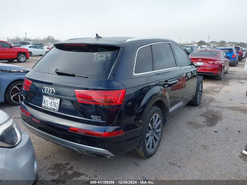 2017 Audi Q7 3.0T Premium VIN: WA1LAAF70HD021529 Lot: 41189286