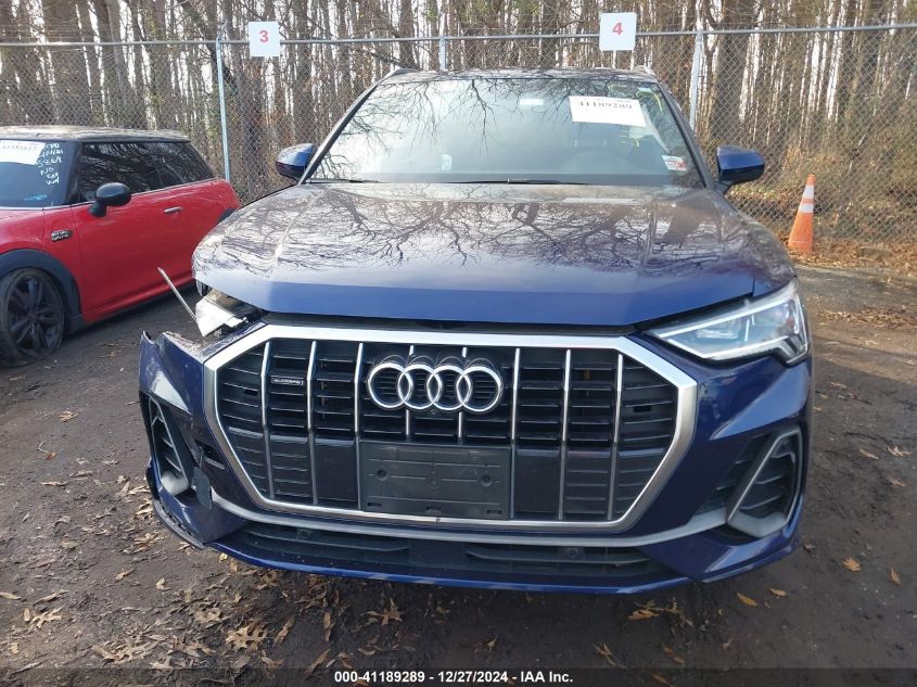 2021 Audi Q3 Premium Plus 45 Tfsi S Line Quattro Tiptronic VIN: WA1EECF3XM1035682 Lot: 41189289