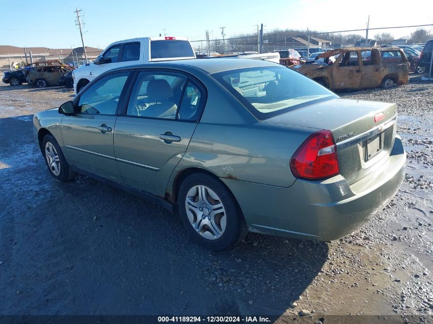 2006 Chevrolet Malibu Ls VIN: 1G1ZS51816F242457 Lot: 41189294