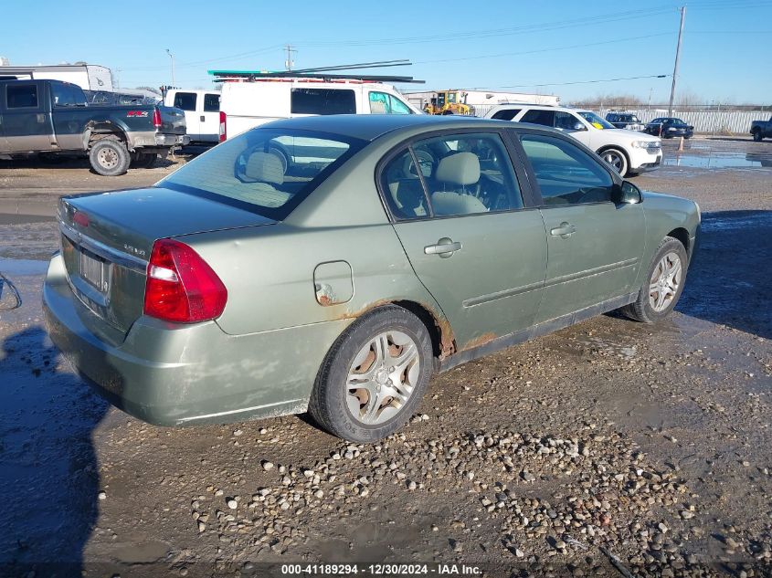 2006 Chevrolet Malibu Ls VIN: 1G1ZS51816F242457 Lot: 41189294