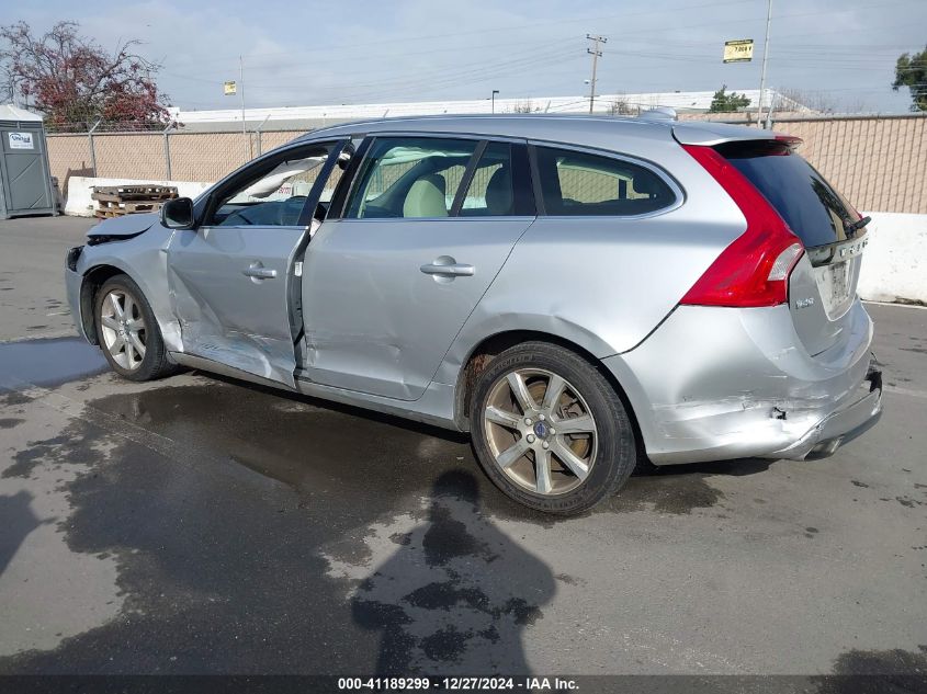 2017 Volvo V60 T5 Premier VIN: YV140MEK3H1372595 Lot: 41189299