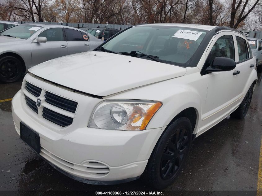 2007 Dodge Caliber Sxt VIN: 1B3HB48B57D577279 Lot: 41189365