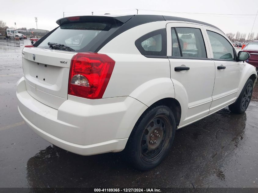 2007 Dodge Caliber Sxt VIN: 1B3HB48B57D577279 Lot: 41189365