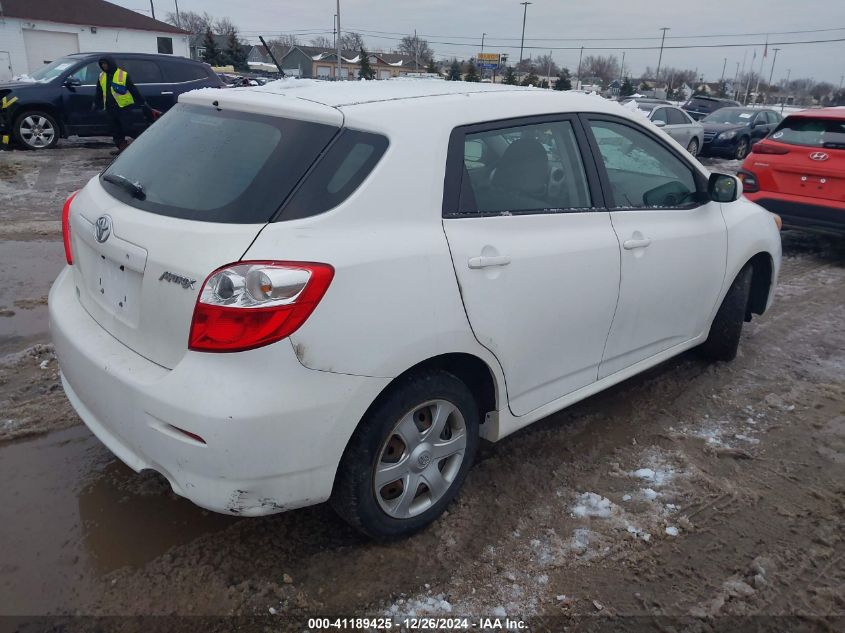 2010 Toyota Matrix VIN: 2T1KU4EE2AC382824 Lot: 41189425