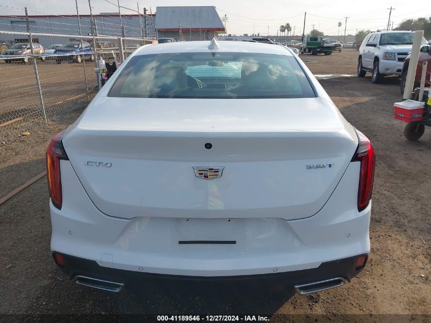 2024 Cadillac Ct4 Luxury VIN: 1G6DA5RK2R0127414 Lot: 41189546