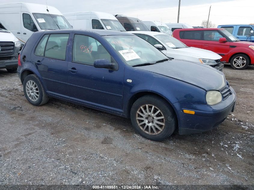 2003 Volkswagen Golf Gls 2.0L VIN: 9BWGK61J034062617 Lot: 41189551