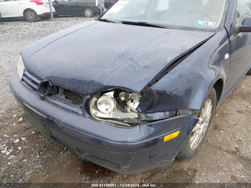 2003 Volkswagen Golf Gls 2.0L VIN: 9BWGK61J034062617 Lot: 41189551