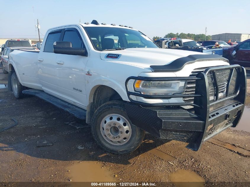 2019 Ram 3500 Laramie 4X4 8' Box VIN: 3C63RRJL5KG524928 Lot: 41189565