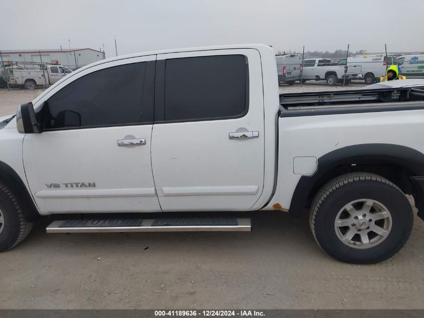 2007 Nissan Titan Le VIN: 1N6BA07B27N227245 Lot: 41189636