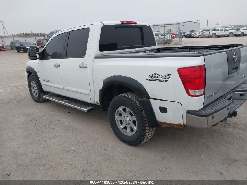 2007 Nissan Titan Le VIN: 1N6BA07B27N227245 Lot: 41189636