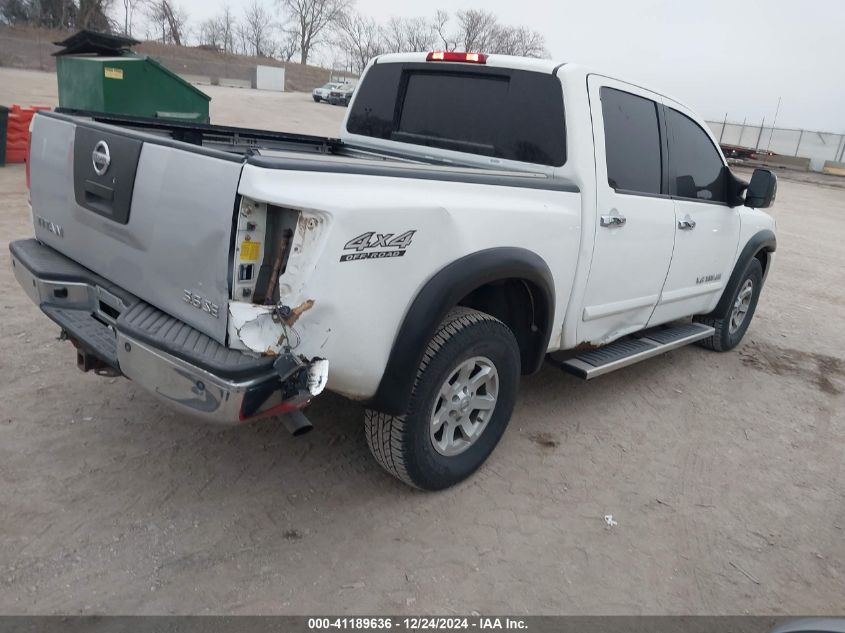 2007 Nissan Titan Le VIN: 1N6BA07B27N227245 Lot: 41189636