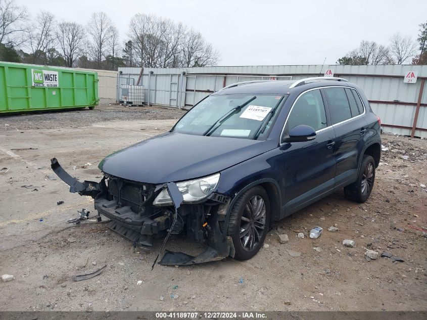 2011 Volkswagen Tiguan Se VIN: WVGAV7AX7BW527670 Lot: 41189707