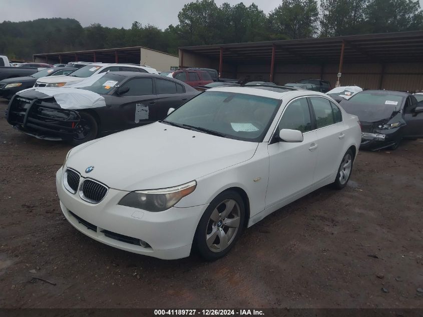 2007 BMW 525I VIN: WBANE53517CY05605 Lot: 41189727