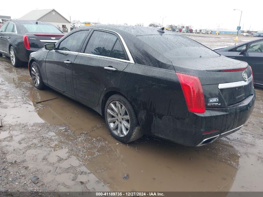 2014 Cadillac Cts Luxury VIN: 1G6AX5SX0E0127817 Lot: 41189735