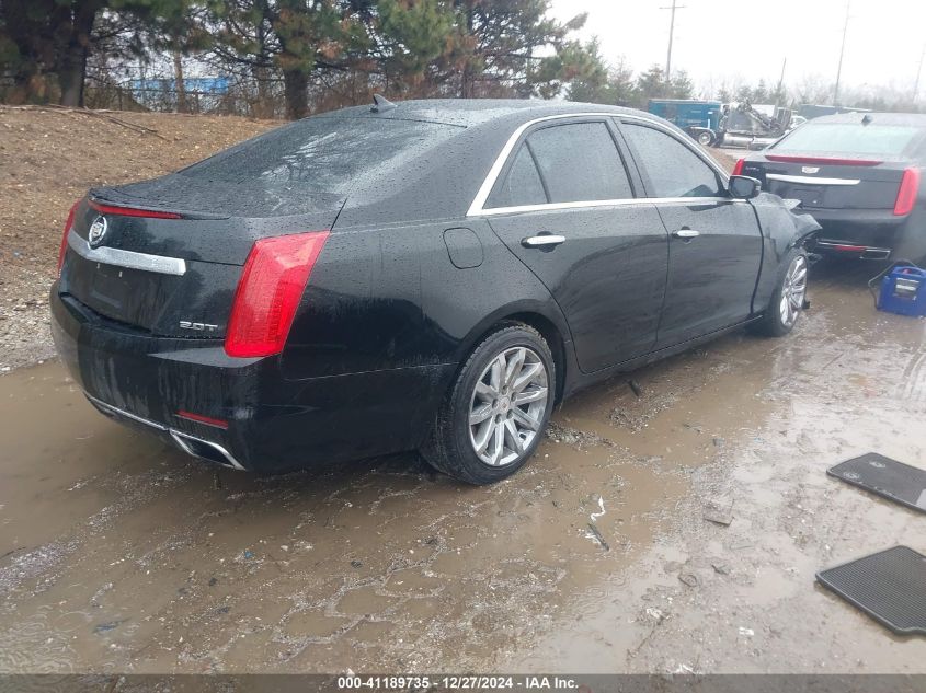 2014 Cadillac Cts Luxury VIN: 1G6AX5SX0E0127817 Lot: 41189735