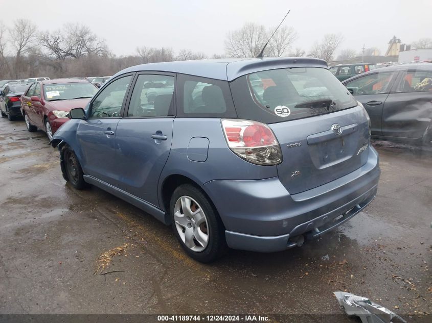 2008 Toyota Matrix Xr VIN: 2T1KR32E58C689687 Lot: 41189744