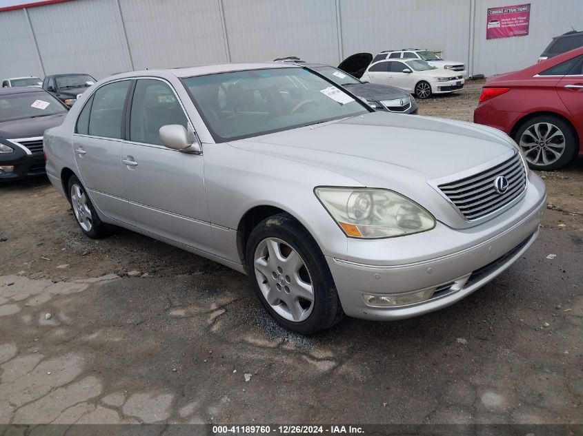 2004 Lexus Ls 430 VIN: JTHBN36F040138178 Lot: 41189760