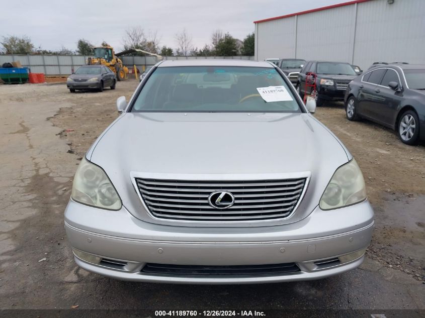 2004 Lexus Ls 430 VIN: JTHBN36F040138178 Lot: 41189760