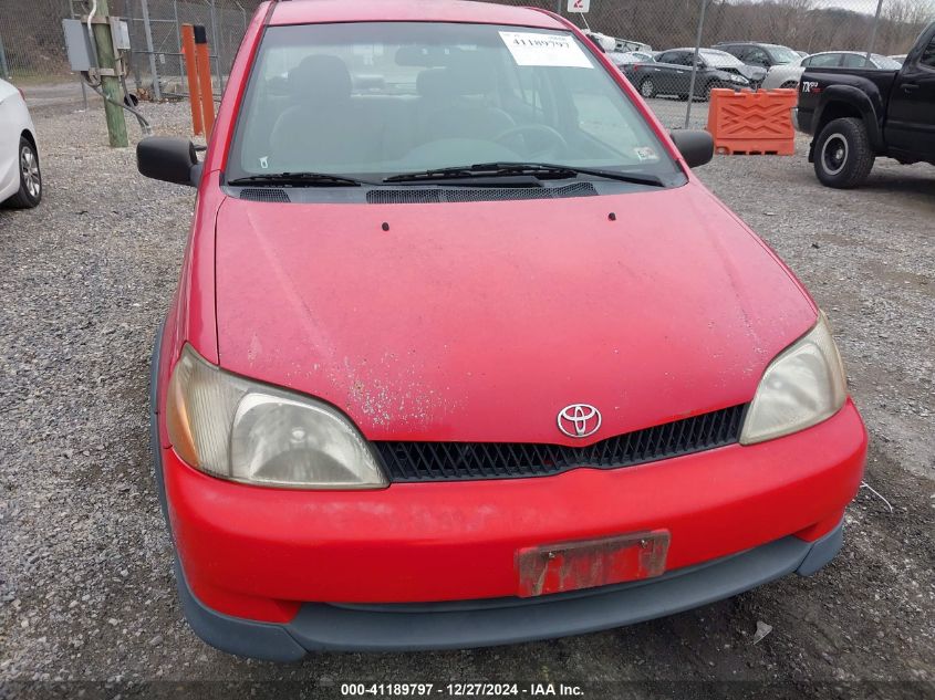 2001 Toyota Echo VIN: JTDBT123810188586 Lot: 41189797