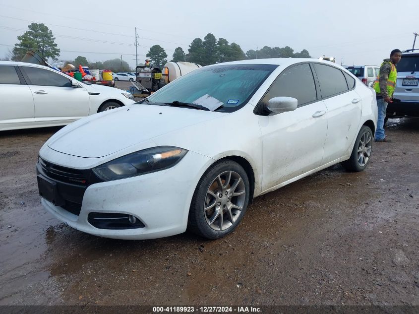 2015 Dodge Dart Sxt VIN: 1C3CDFBB6FD243286 Lot: 41189923