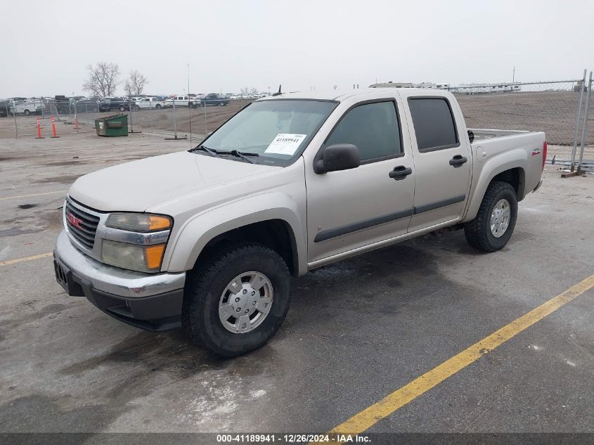 2008 GMC Canyon Sle2 VIN: 1GTDT13E888114671 Lot: 41189941