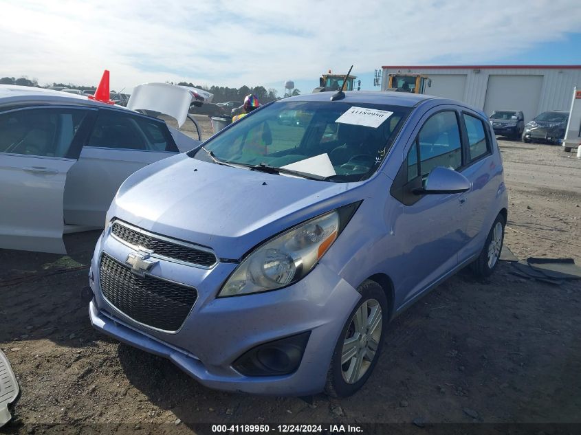 2014 Chevrolet Spark 1Lt Auto VIN: KL8CD6S95EC591263 Lot: 41189950