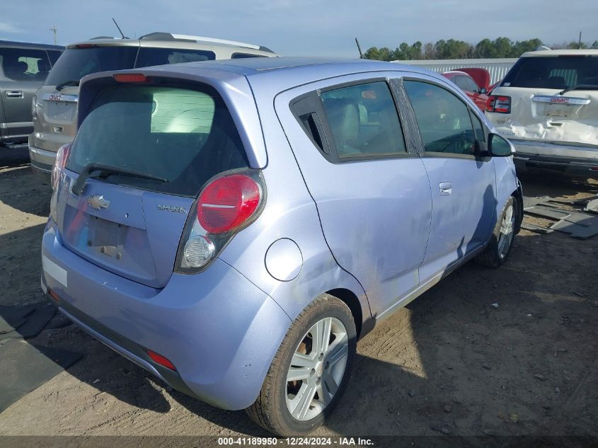 2014 Chevrolet Spark 1Lt Auto VIN: KL8CD6S95EC591263 Lot: 41189950