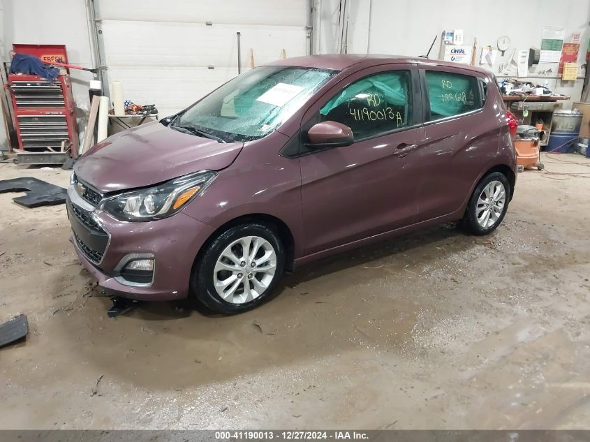 2020 Chevrolet Spark Fwd 1Lt Automatic VIN: KL8CD6SA5LC402473 Lot: 41190013