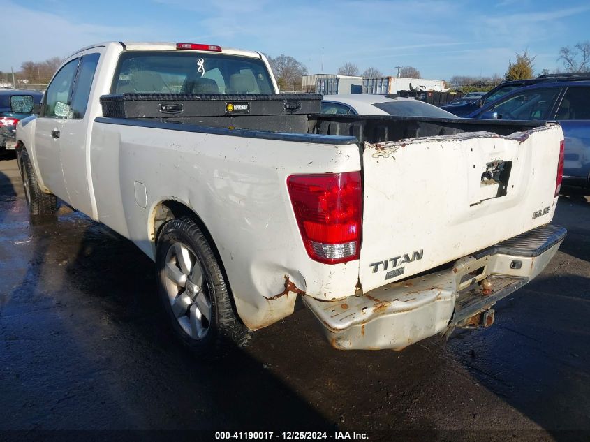 2008 Nissan Titan Xe VIN: 1N6AA06E38N319599 Lot: 41190017