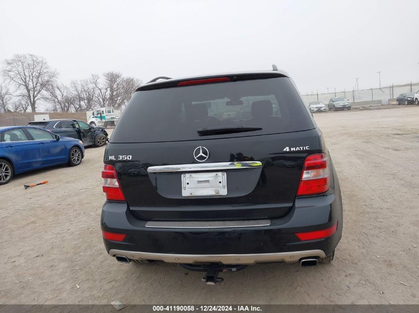 2011 Mercedes-Benz Ml 350 4Matic VIN: 4JGBB8GB0BA671900 Lot: 41190058