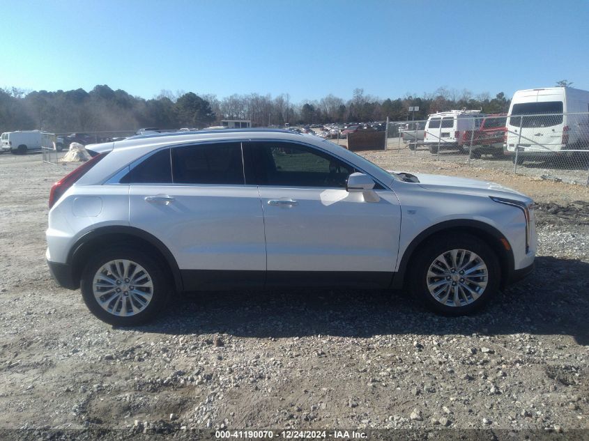 2024 Cadillac Xt4 Fwd Luxury VIN: 1GYAZAR4XRF124352 Lot: 41190070