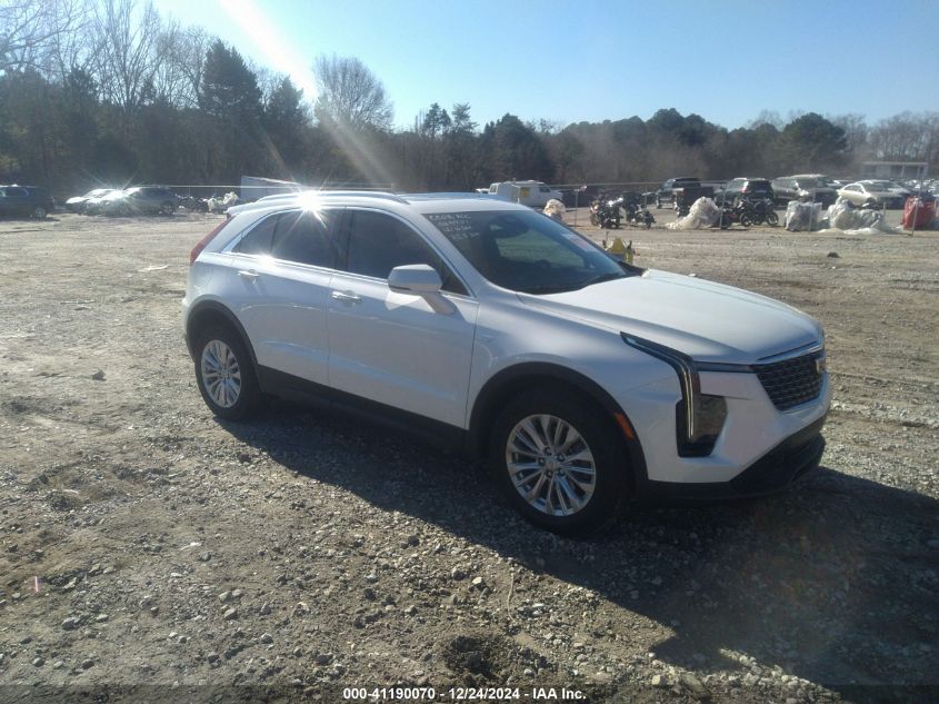 2024 Cadillac Xt4 Fwd Luxury VIN: 1GYAZAR4XRF124352 Lot: 41190070