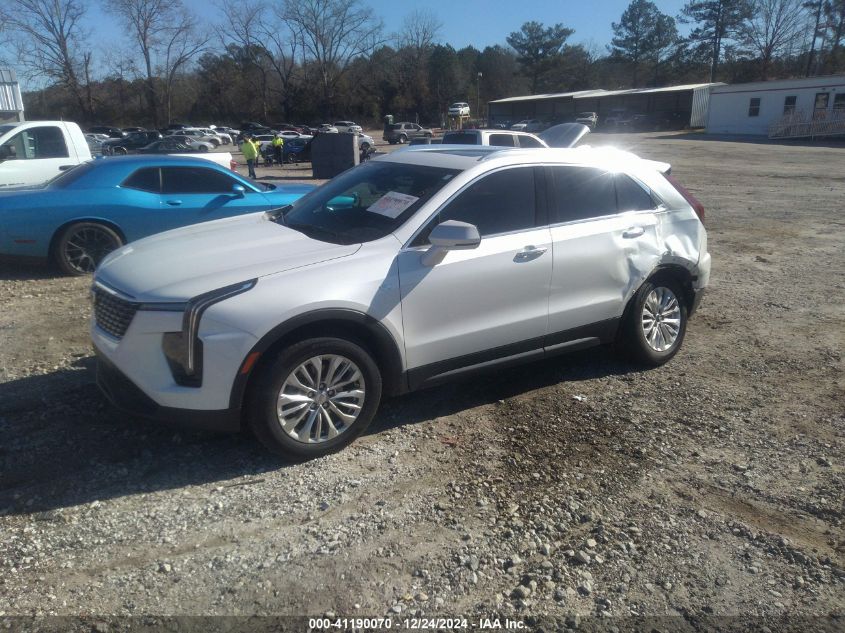 2024 Cadillac Xt4 Fwd Luxury VIN: 1GYAZAR4XRF124352 Lot: 41190070