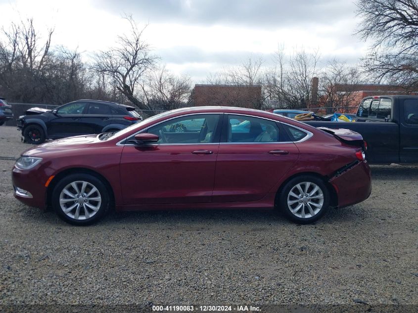 2016 Chrysler 200 C VIN: 1C3CCCCBXGN147527 Lot: 41190083