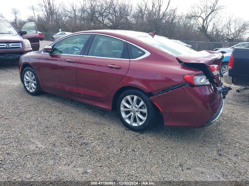 2016 Chrysler 200 C VIN: 1C3CCCCBXGN147527 Lot: 41190083