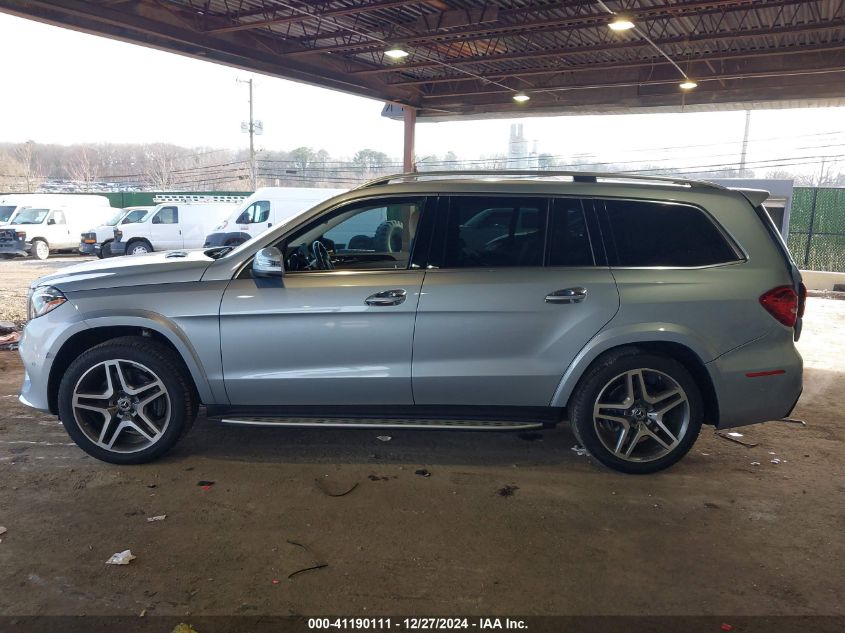 2018 Mercedes-Benz Gls 550 4Matic VIN: 4JGDF7DE0JB011693 Lot: 41190111