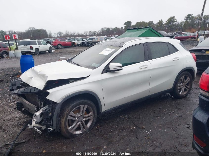 2016 Mercedes-Benz Gla 250 4Matic VIN: WDCTG4GB0GJ256936 Lot: 41190260