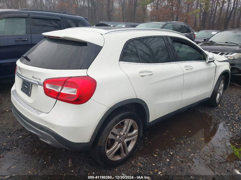 2016 Mercedes-Benz Gla 250 4Matic VIN: WDCTG4GB0GJ256936 Lot: 41190260