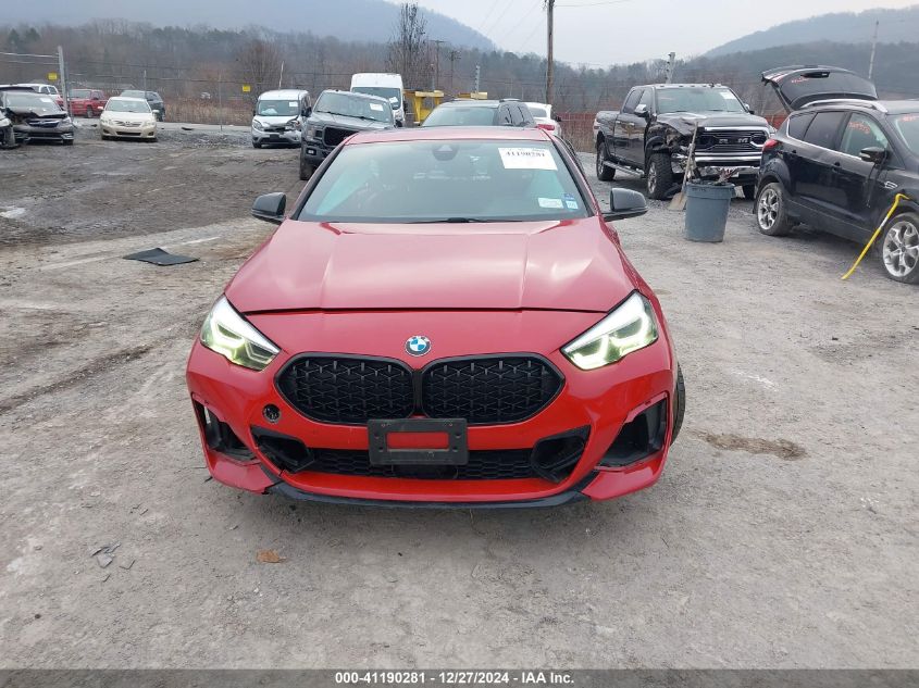 2021 BMW M235Xi xDrive VIN: WBA13AL01M7H72419 Lot: 41190281